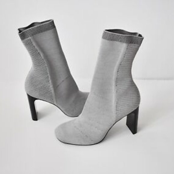 Rag and Bone Ellis Ankle Boot Grey - Picture 2 of 5